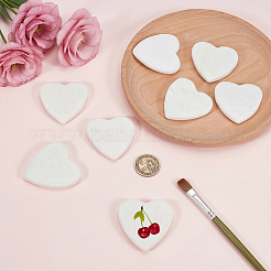 Heart Marble Painting Rocks&nbsp;DIY-WH0308-985B-01