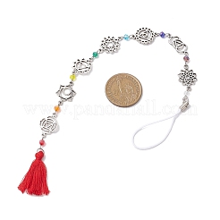 Chakra Alloy Pendant Decoration&nbsp;HJEW-JM02356