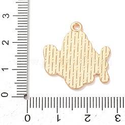 エナメルペンダントと合金  星のチャームが付いた飛行機  ゴールドカラー  オレンジ  25x23x1mm  穴：1.6mm&nbsp;AL-CBA9CD2-03D