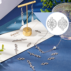 40Pcs 2 Styles Alloy Connector Charms&nbsp;FIND-DC0002-58