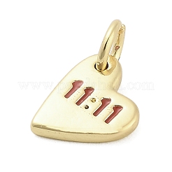 Brass Enamel Pendants&nbsp;KK-H527-01A-G01