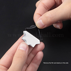 201 Stainless Steel Heart Stamping Blank Tag Pendants&nbsp;STAS-PH0018-77