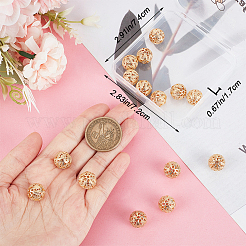 20Pcs Brass Filigree Beads&nbsp;KK-BBC0010-69