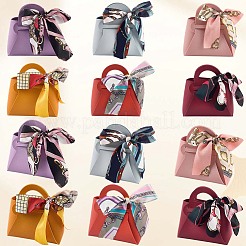 12Pcs 6 Colors Imitation Leather Bag&nbsp;ABAG-CL0001-03