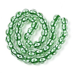 Handmade Lampwork Beads Strands&nbsp;LAMP-N028-20D