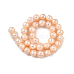 Natural Cultured Freshwater Pearl Beads Strands&nbsp;PEAR-I007-07S-02