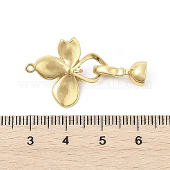 Brass Enamel Fold Over Clasps&nbsp;LS-KK-U059-05G