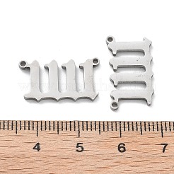 304ステンレスペンダント  数1  11x20x1.5mm  穴：1.2mm&nbsp;STAS-A107-01C-P