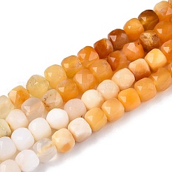Gradient Color Natural Topaz Jade Beads Strands&nbsp;G-N342-136