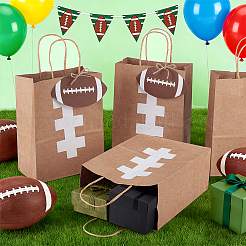 16Pcs Kraft Paper Bags with Handles&nbsp;ABAG-NB0002-43
