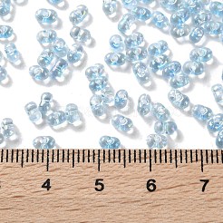 AB Color Plated Glass Seed Beads&nbsp;SEED-L011-06B-10