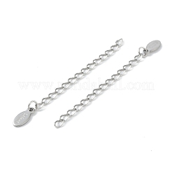 Non-Tarnish 304 Stainless Steel Chain Extender&nbsp;STAS-I304-24P