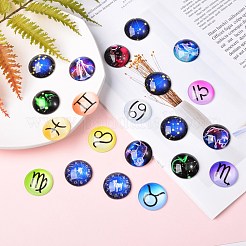 5Sets 5 Styles Glass Cabochons&nbsp;sgGGLA-SZ0001-20