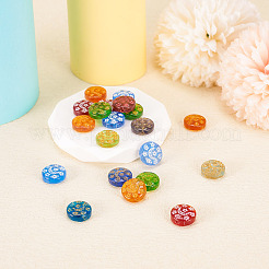 20Pcs Transparent Handmade Lampwork Beads&nbsp;LAMP-TA0001-36