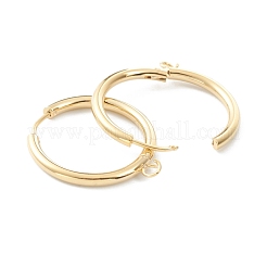 201 Stainless Steel Huggie Hoop Earring Findings&nbsp;STAS-P283-01L-G