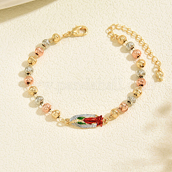 Elegant Brass Link Chain Bracelets&nbsp;XP3569