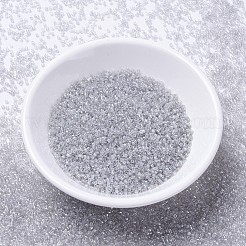 MIYUKIデリカビーズ  シリンダー  日本製シードビーズ  11/0  （db1477)透明淡いトープ光沢  1.3x1.6mm  穴：0.8mm  約2000PCS /ボトル  10 G /ボトル&nbsp;SEED-JP0008-DB1477