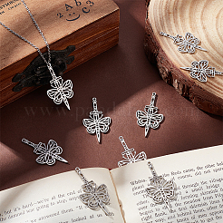 10Pcs 304 Stainless Steel Pendants&nbsp;FIND-UN0003-56