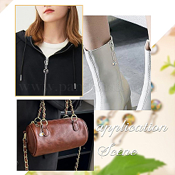2Sets 2 Style 304 Stainless Steel Pendants Keychain&nbsp;KEYC-BC0001-05
