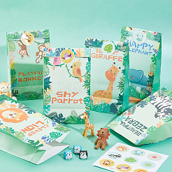 6 Style Animal Theme Paper Bags&nbsp;AJEW-WH0283-18