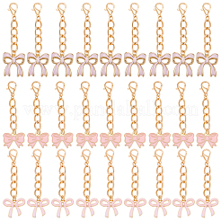 30Pcs 3 Style Alloy Enamel Pendant Decorations&nbsp;HJEW-CP00078