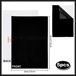 5Pcs Self-adhesive Suede Fabric&nbsp;AJEW-PH0007-55