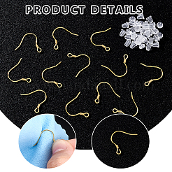6Pairs 925 Sterling Silver Earring Hooks&nbsp;STER-UN0001-44G