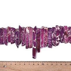 Dyed Natural Imperial Jasper Graduated Beads Strands&nbsp;G-Q601-21A
