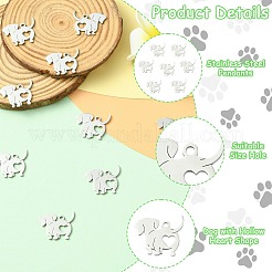 201 Stainless Steel Pendants&nbsp;FIND-CJC0015-07P