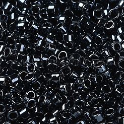 焼付塗装ガラスシードビーズ  シリンダー  ミッドナイトブルー  2.5x2mm  穴：1.4mm  約5039個/50g&nbsp;X-SEED-S042-15A-22
