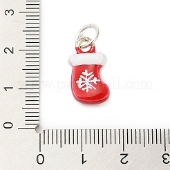 Christmas Themes Alloy Enamel Pendants&nbsp;LS-FIND-I063-01G