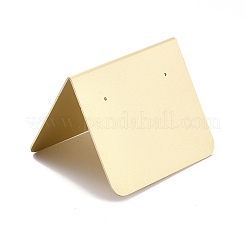 アルミ合金イヤリングディスプレイスタンド  L字型  7x6.2x5.5cm  穴：1.4mm&nbsp;EDIS-E009-03G-02