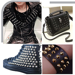 100Pcs 4 Colors Iron Brads&nbsp;IFIN-GF0001-34A