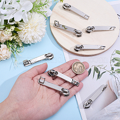 合金製ジッパープル8個  ジッパー交換アクセサリー  スーツケース用  バッグ  プラチナ  63mm&nbsp;FIND-WR0013-15P