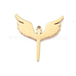 304 Stainless Steel Pendants&nbsp;STAS-R119-02G