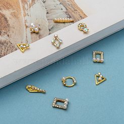 Alloy Rhinestone Cabochons&nbsp;MRMJ-MSMC001-03