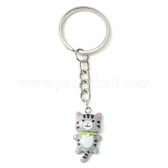 Cat Resin Pendants Keychain&nbsp;KEYC-JKC00500