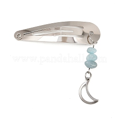 6Pcs 6 Styles Iron Snap Hair Clips&nbsp;PHAR-JH00142