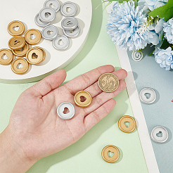 32Pcs 2 Colors ABS Buttons&nbsp;FIND-AN0001-56