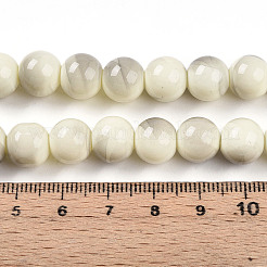 Baking Paint Glass Beads&nbsp;X1-DGLA-N013-10mm-02