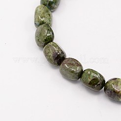 Natural Green Rainforest Stone Beads Strands&nbsp;G-K001-M02