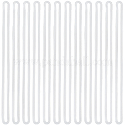 PVCバンド100個  透明  140x8x2.5mm&nbsp;FIND-CN0002-30C