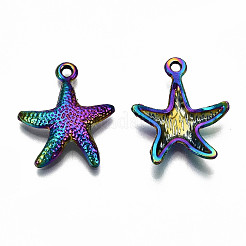 Rainbow Color Alloy Pendants&nbsp;PALLOY-S180-062-RS