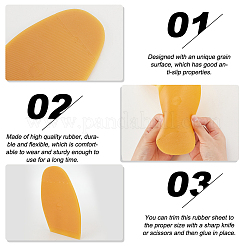 Rubber Shoe Repair Material for Leather Shoes & Boots&nbsp;DIY-WH0430-024A