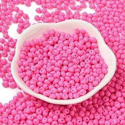 6/0 Opaque Baking Paint Glass Seed Beads&nbsp;X1-SEED-M012-02A-22