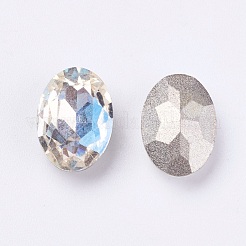 Imitation Austrian Crystal Glass Rhinestone&nbsp;RGLA-K008-10x14-001MO