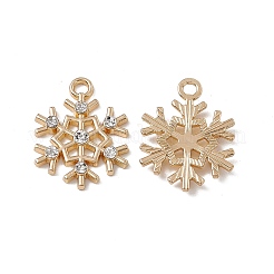 Alloy Crystal Rhinestone Pendants&nbsp;X-ALRI-K049-01G
