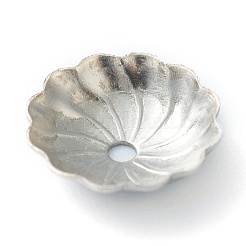 Non-Tarnish 304 Stainless Steel Bead Caps&nbsp;STAS-H149-26B-P