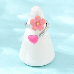Brass Cuff Open Rings for Women&nbsp;KK-CBA17E5-03P-01
