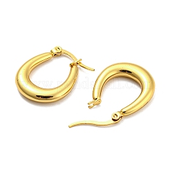 PVD Vacuum Plating 304 Stainless Steel Hoop Earrings for Women&nbsp;EJEW-Q772-10G